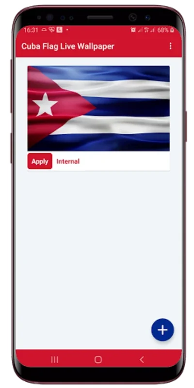 Cuba Flag Live Wallpaper for Android - Patriotic Display