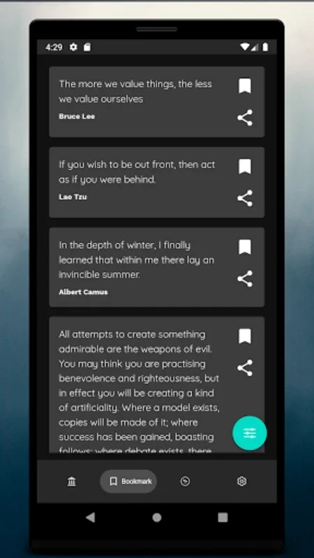 Zen Enso for Android - Inspiring Daily Quotes