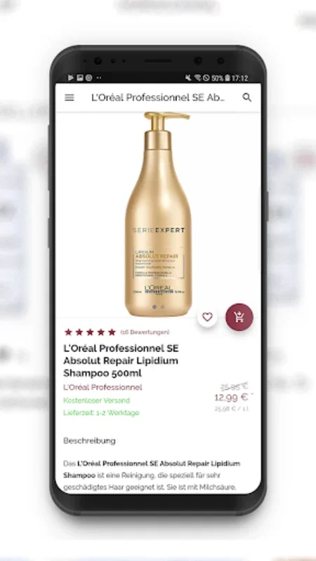 hair-shop.com for Android - Shop High-Quality Hair Care Products