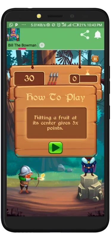 Bill The Bowman for Android: Master Bow Shooting Skills