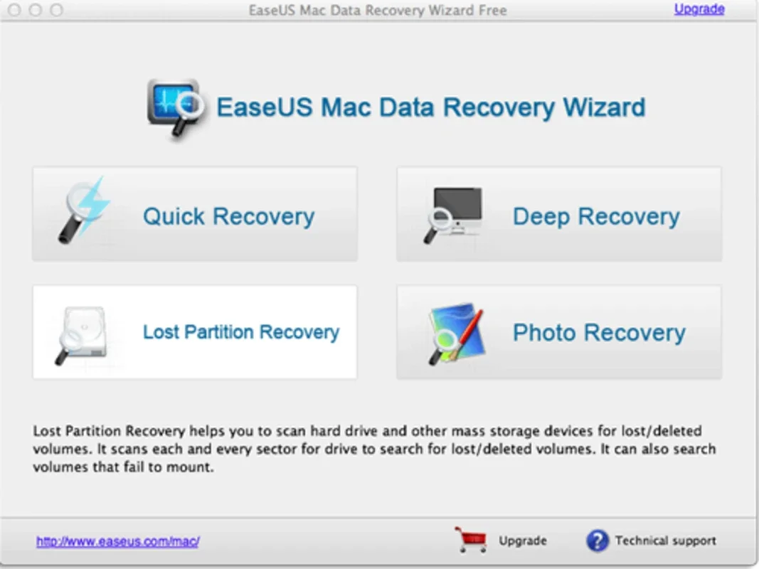 EaseUS Data Recovery Wizard Free for Mac - Recover Lost Files Easily