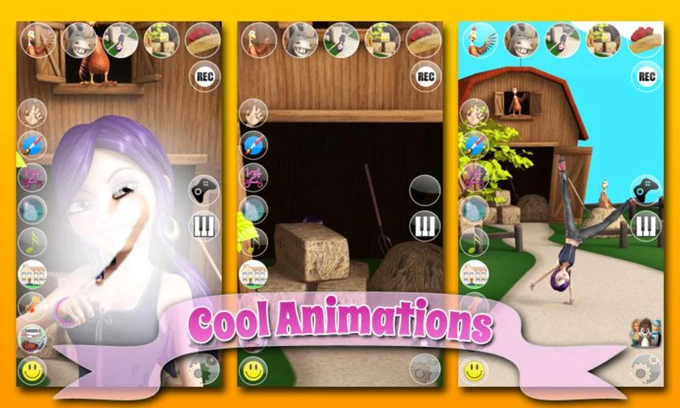 Talking Princess: Farm Village for Android - Interactive Fun on the Farm