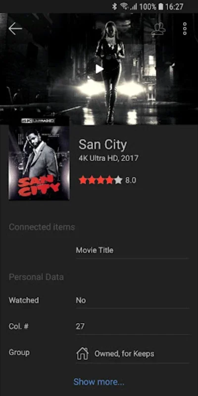 My Movies Free for Android - Organize Your Movie Collection