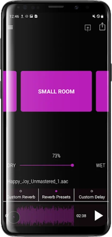 AudioVerb: Add Reverb to Audio for Android