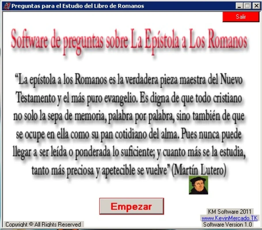 Examen de la Espistola a los Romanos for Windows - No Download Needed