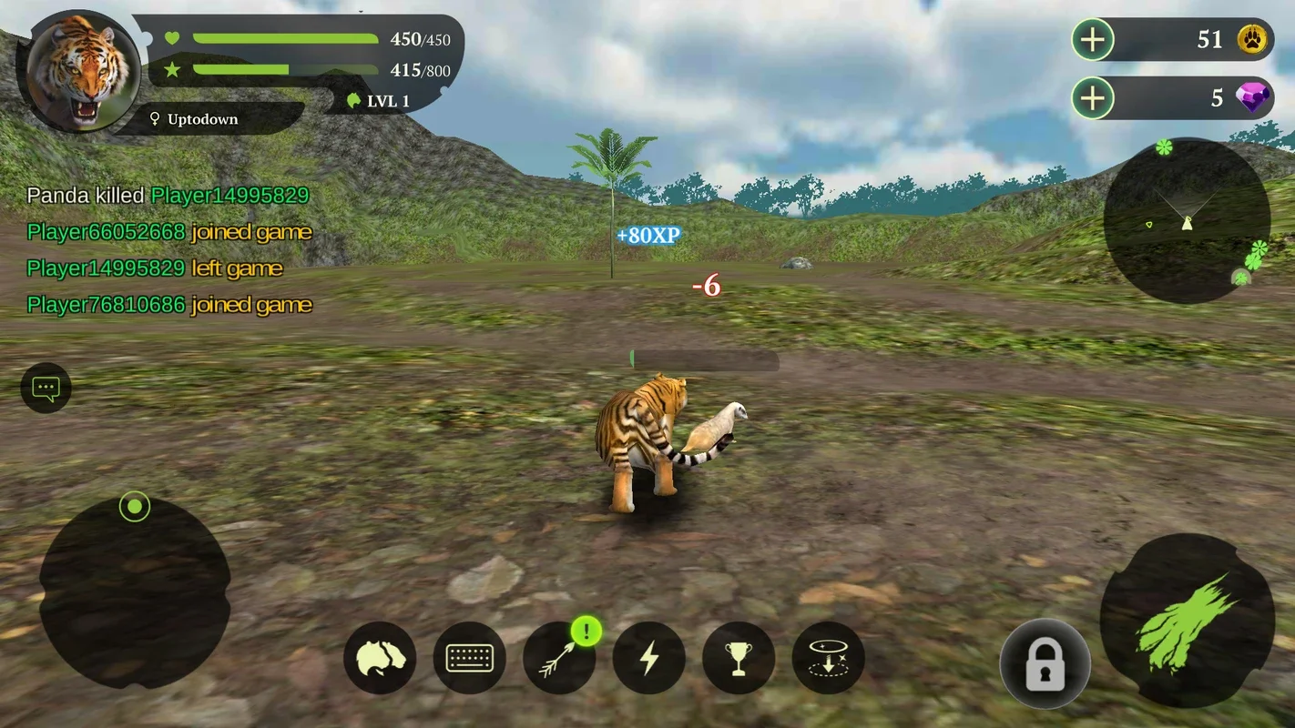 The Tiger for Android: Immersive MMORPG Experience