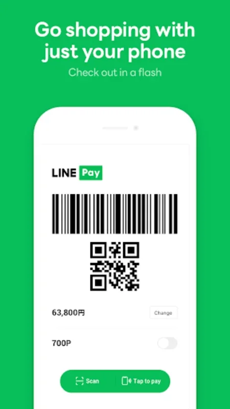 LINE Pay for Android - Efficient Mobile Payments