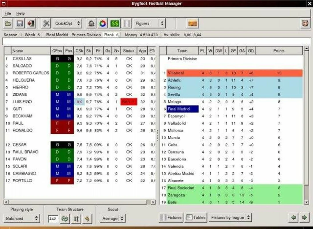 Bygfoot Football Manager for Windows - Engaging Football Experience