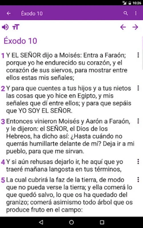 La Biblia hablada en Español for Android - Spiritual Audio Bible