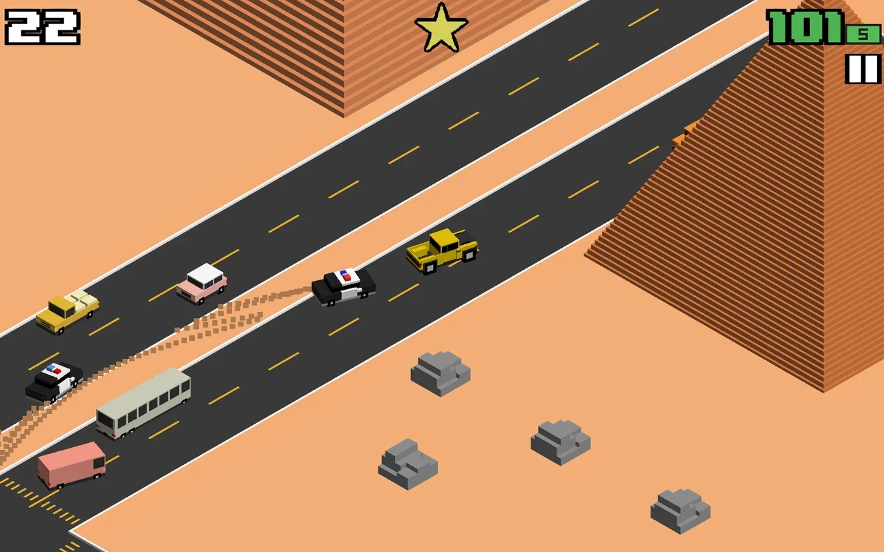 Smashy Road: Wanted for Android - Race and Evade Cops