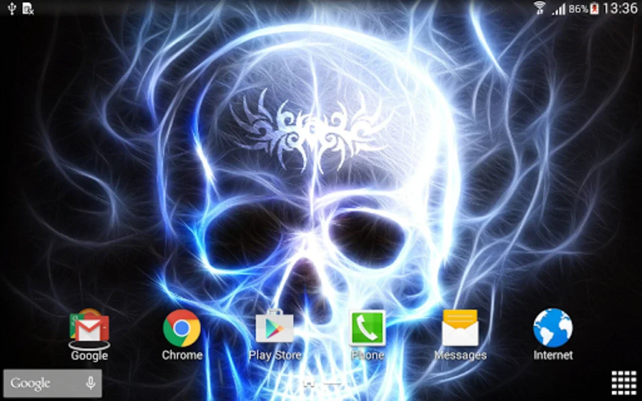 Skulls Live Wallpaper for Android - Enhance Your Device