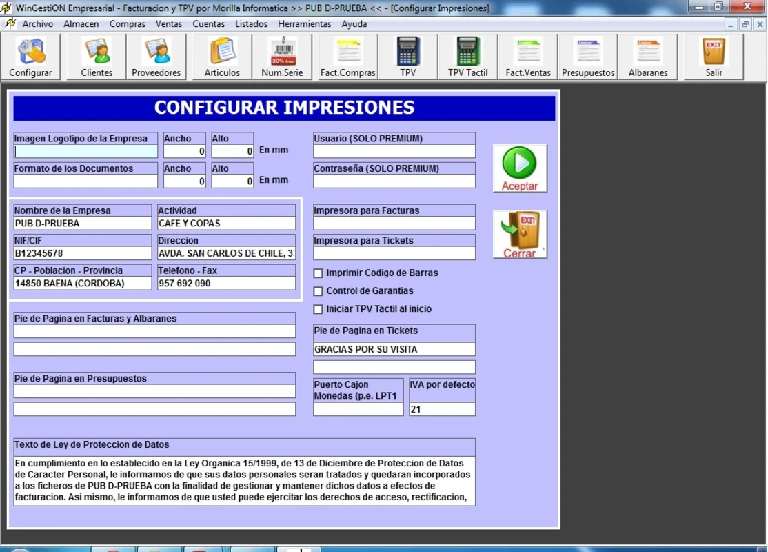 WinGestion Empresarial: Facturacion for Windows - Streamline Invoicing