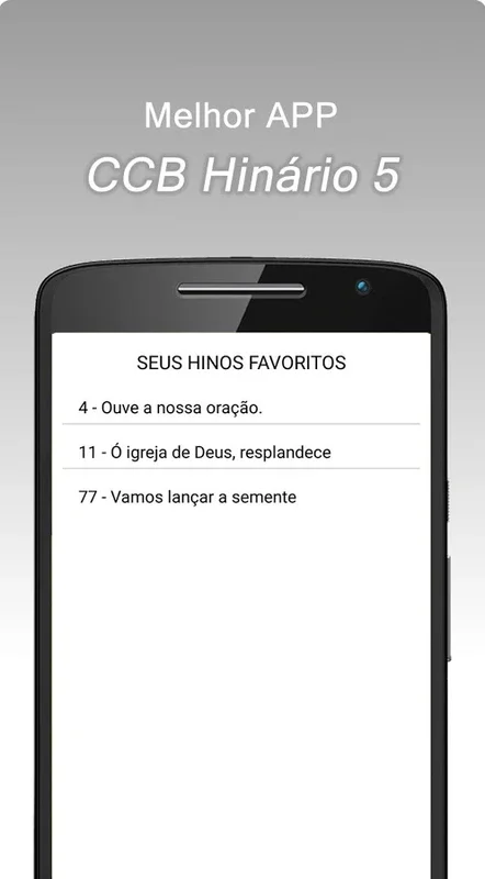 HinárioCCB 05 for Android - Enhance Your Spiritual Experience