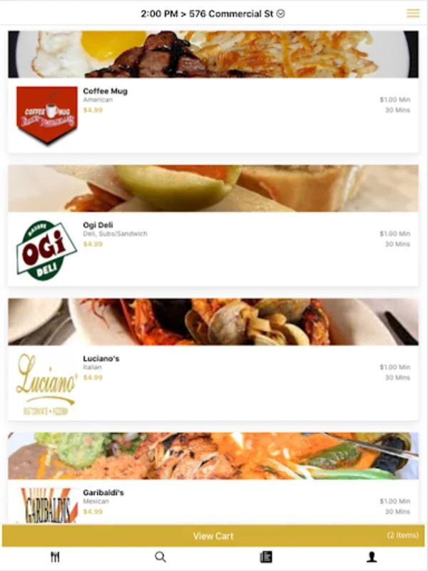 NV Food Runners for Android - Premium Food Delivery