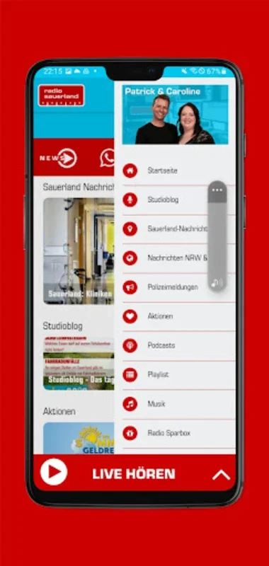 Radio Sauerland for Android - Comprehensive Audio Experience