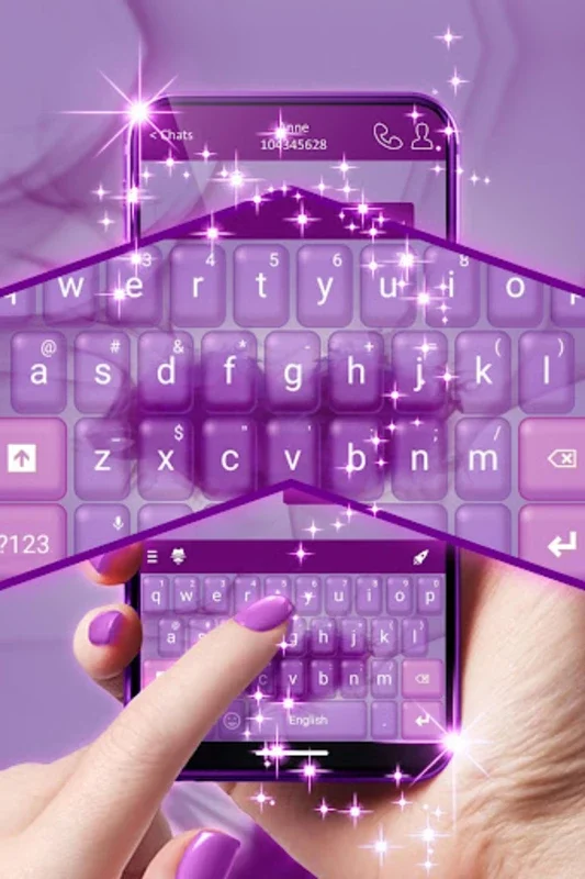 Keyboard Purple Passion for Android - Unlock Advanced Typing