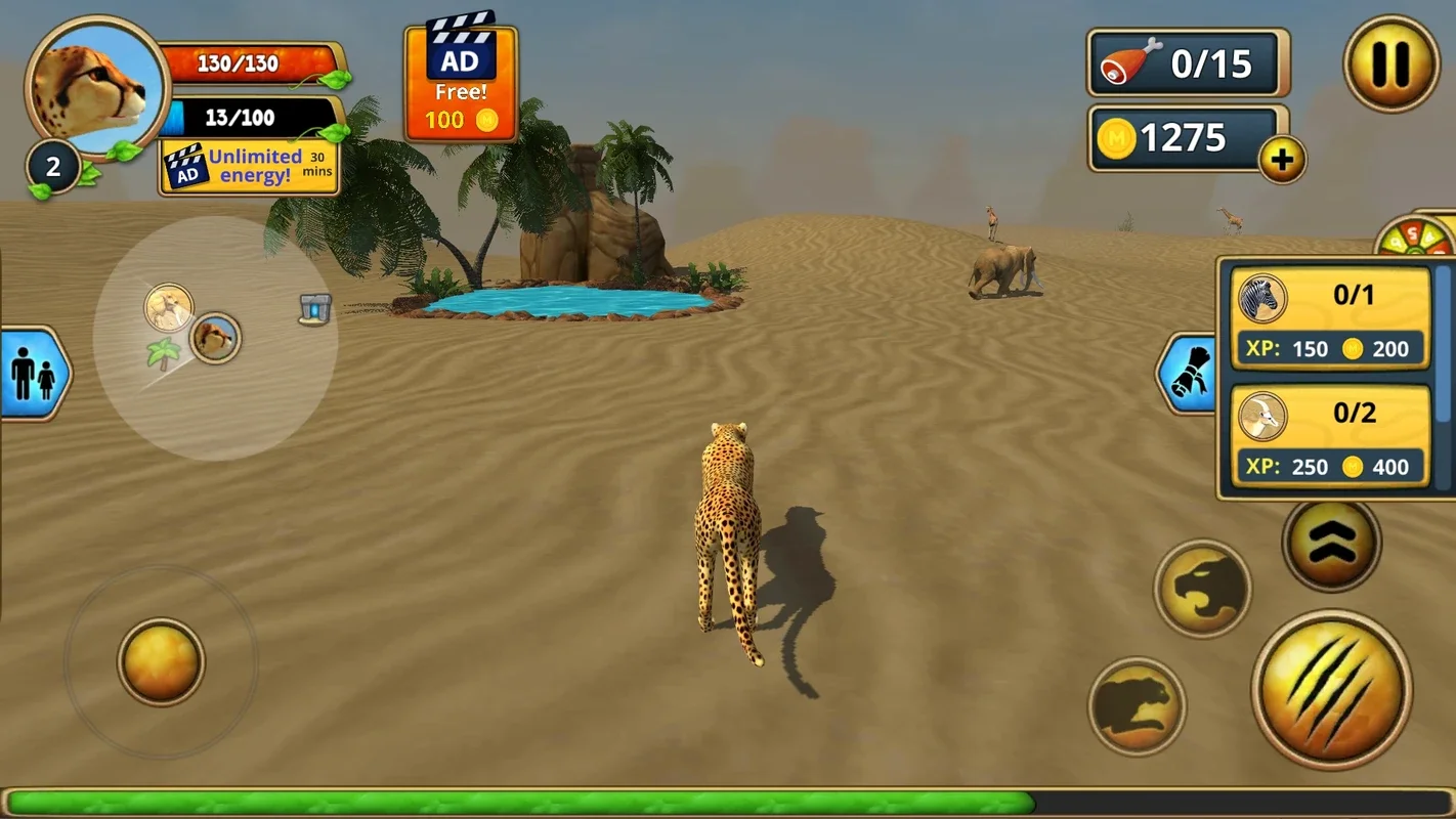 Cheetah Family Sim for Android - Immersive Simulation