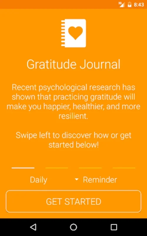 Simple Gratitude Journal for Android: Enhance Well-being