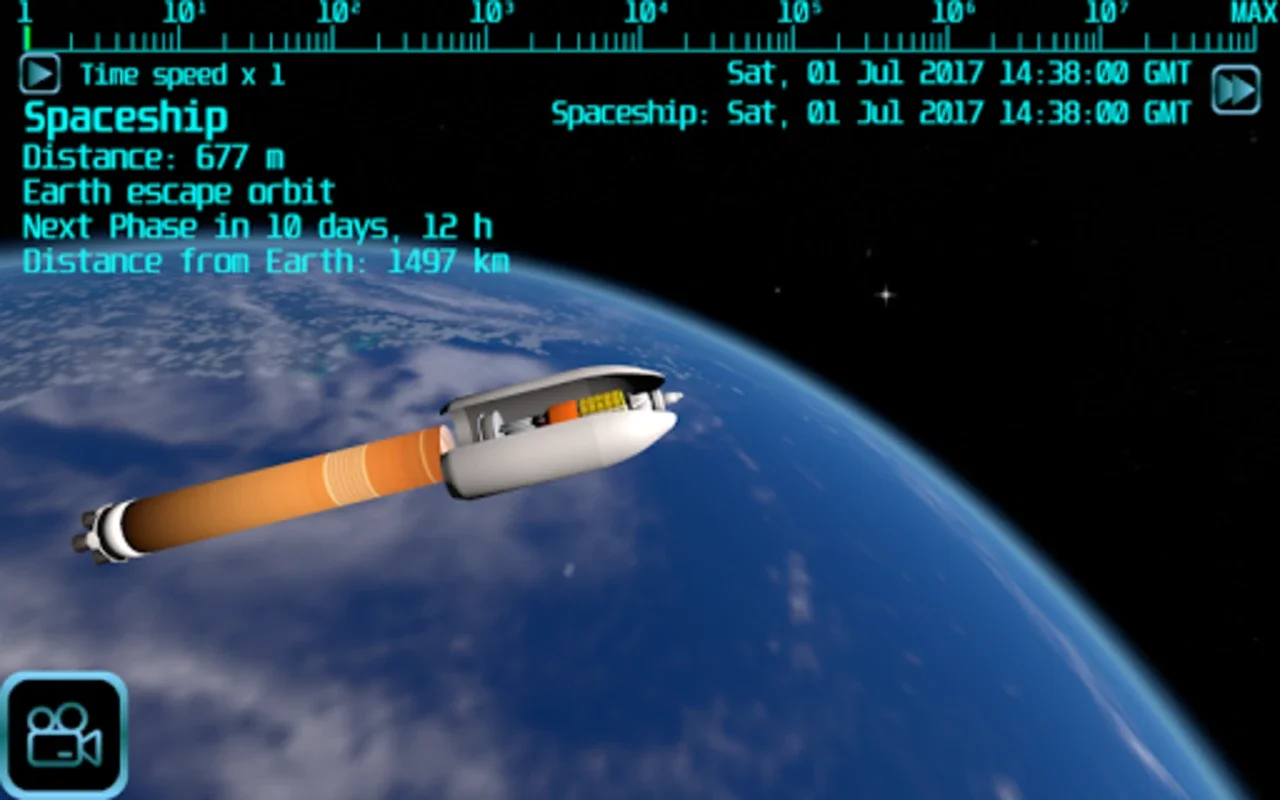 Advanced Space Flight for Android - A Stellar Space Exploration Experience