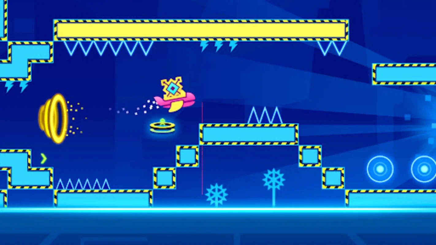 Rhythm Dash - Jump Geometry for Android: Engaging Platformer