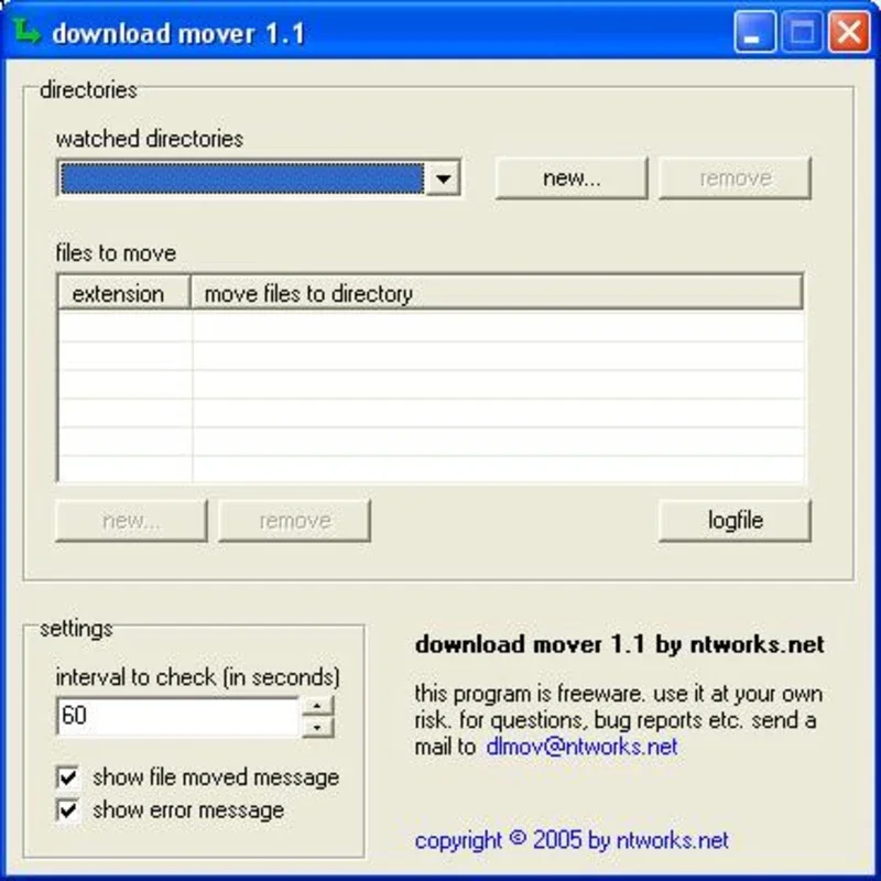 Download Mover for Windows - Organize Your Downloads Easily