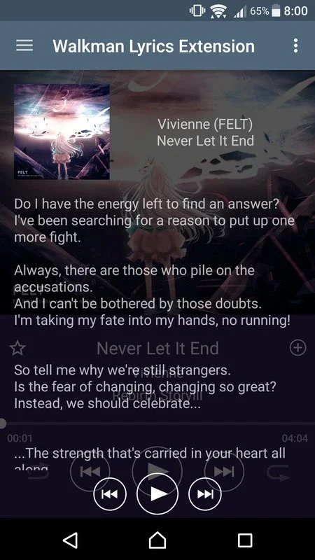 Walkman Lyrics Extension for Android - Enhance Your Music