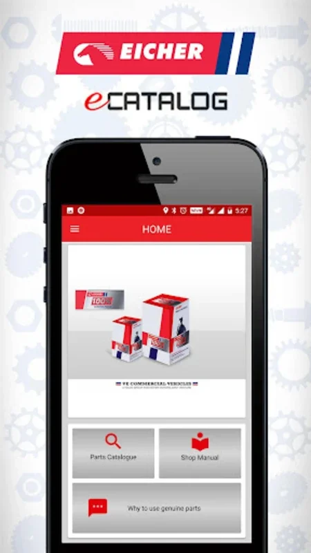 Eicher eCATALOG for Android - Streamlined Parts Search