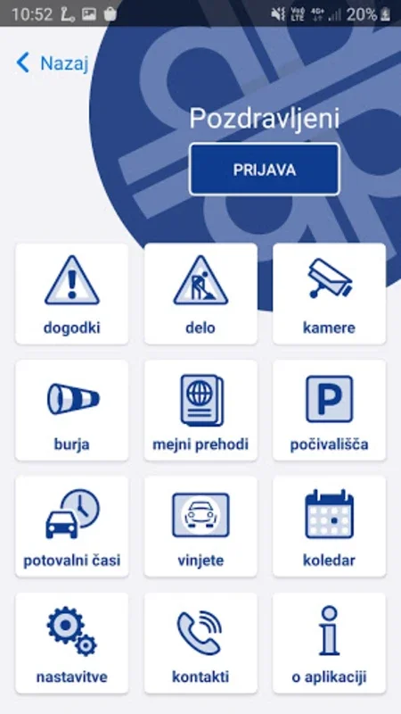 Promet+ for Android: Road Conditions & Traffic Info