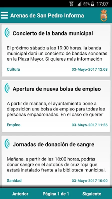 Arenas de San Pedro Informa for Android - Stay Informed on Local Affairs