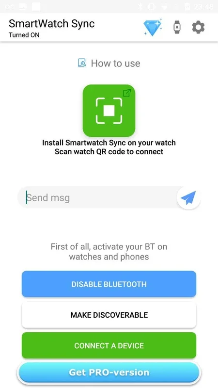 SmartWatch Sync for Android - Seamless Bluetooth Link