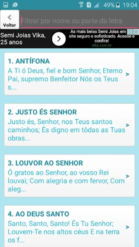 Cantor Cristão Igreja Batista for Android: Spiritual Music App