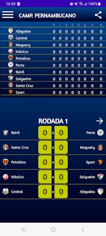 Simulate Brazilian Football Championships with Simule Estaduais for Android