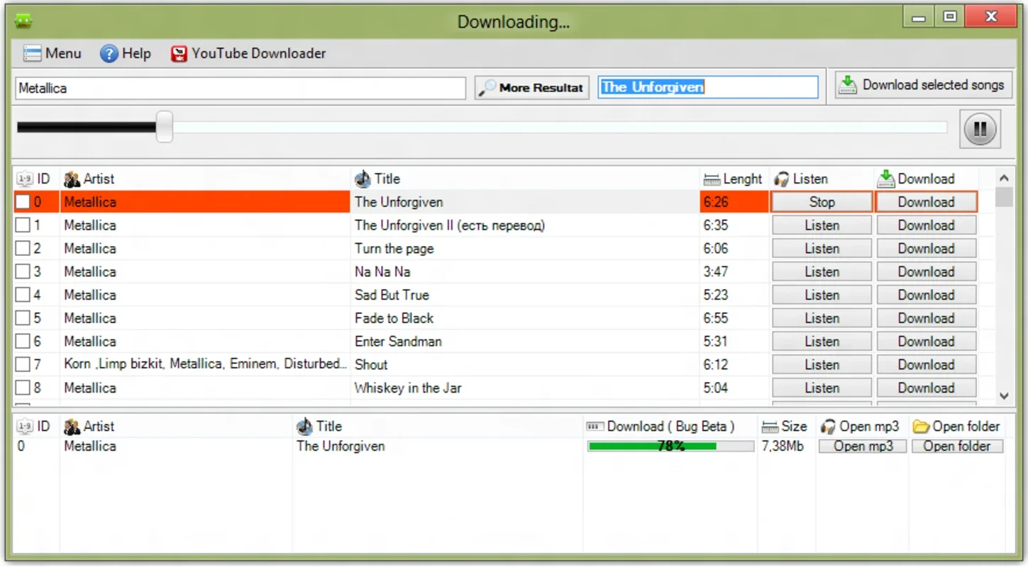 GetMp3 for Windows - Download and Stream Music & Videos