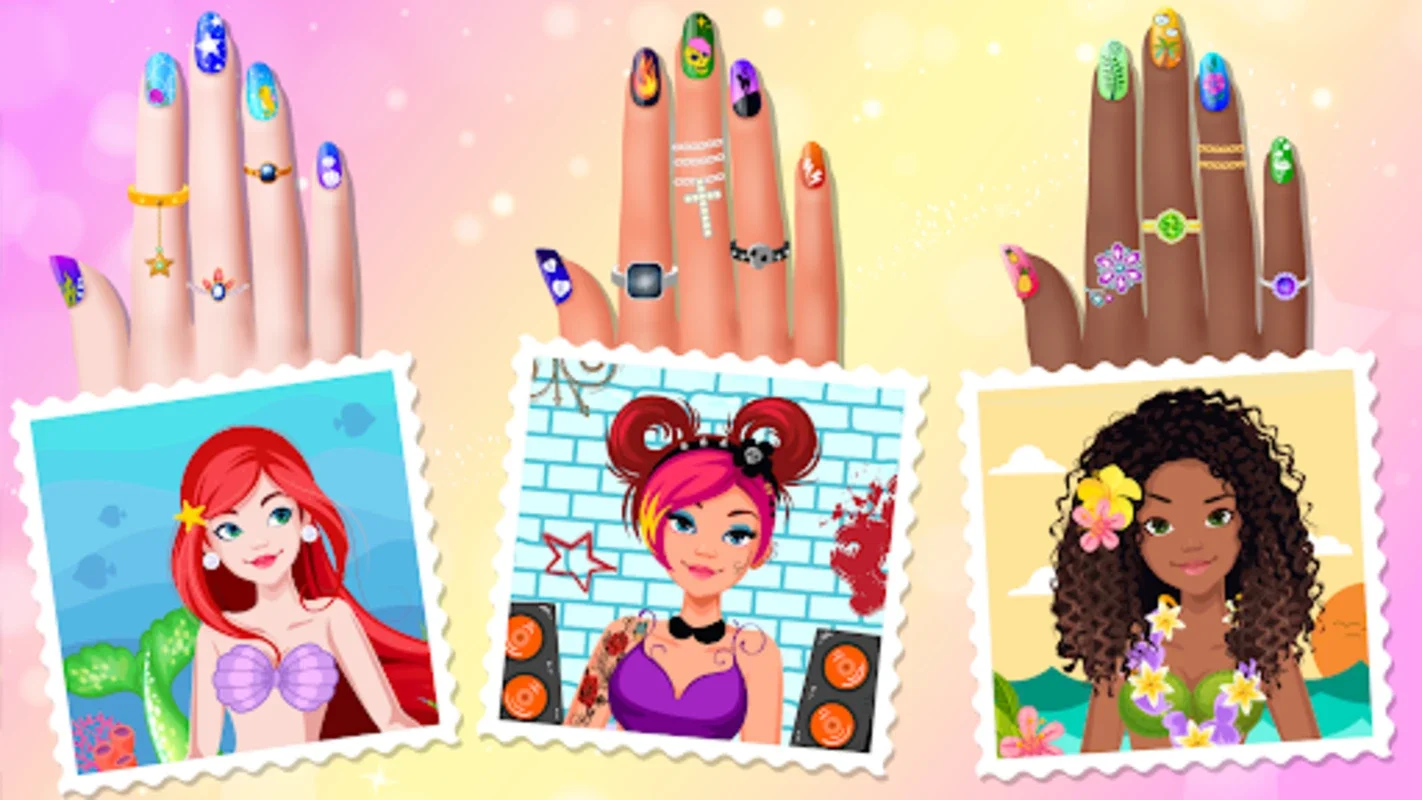 Nail Salon Game Girls Nail art for Android - Unleash Creativity