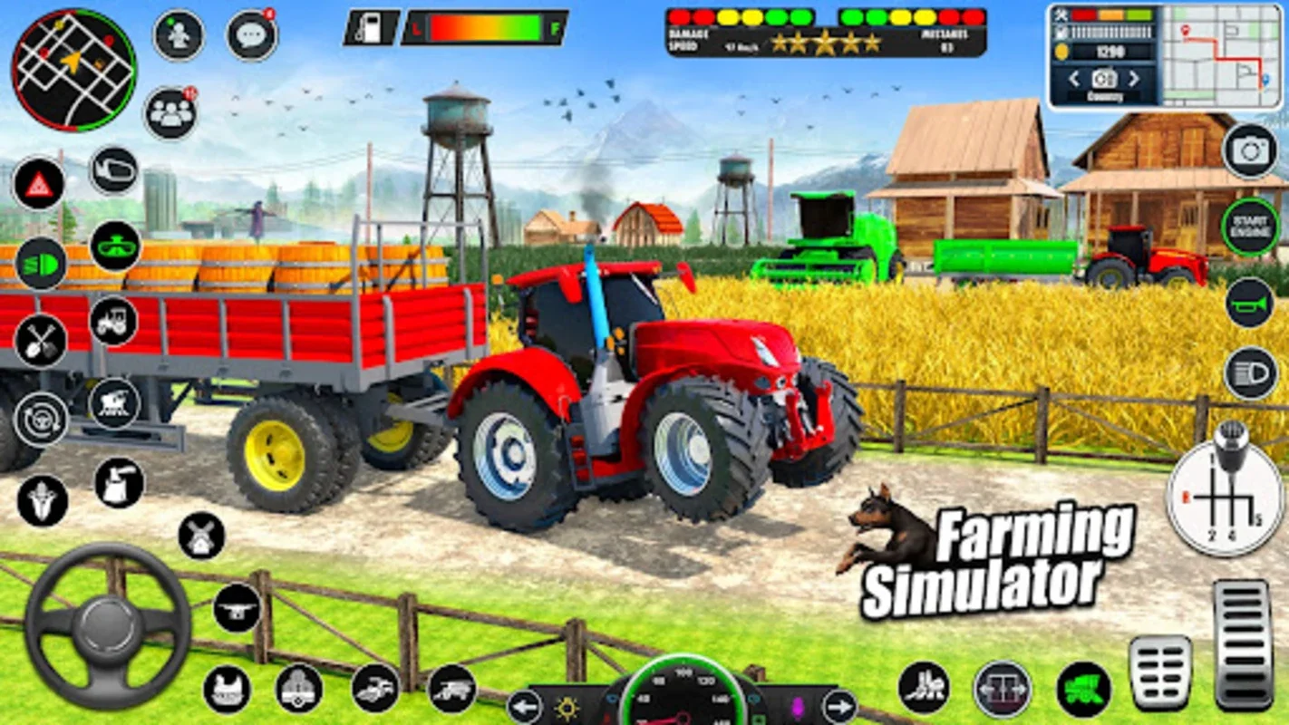 Indian Farming Tractor Game 3D on Android - No Downloading Required