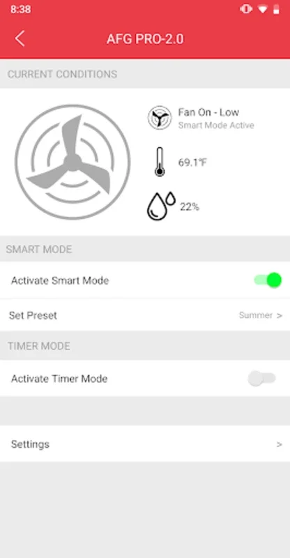 QuietCool Smart Attic Fan Cont for Android: Regulate Attic Fan