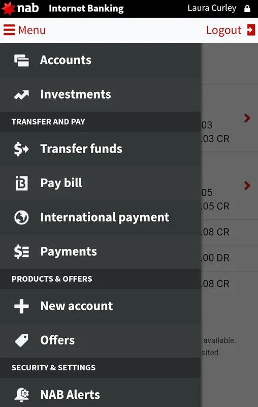 NAB for Android - Streamlined Secure Banking