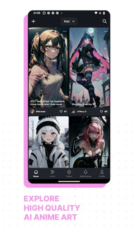 Yodayo for Android: AI Art, Chatbots, and a Thriving Anime Community