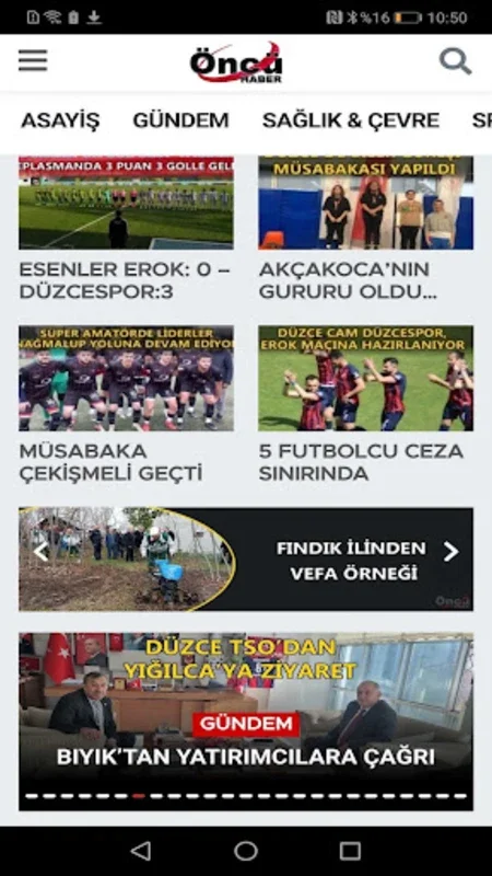 Öncü Haber for Android - Stay Informed with Local News