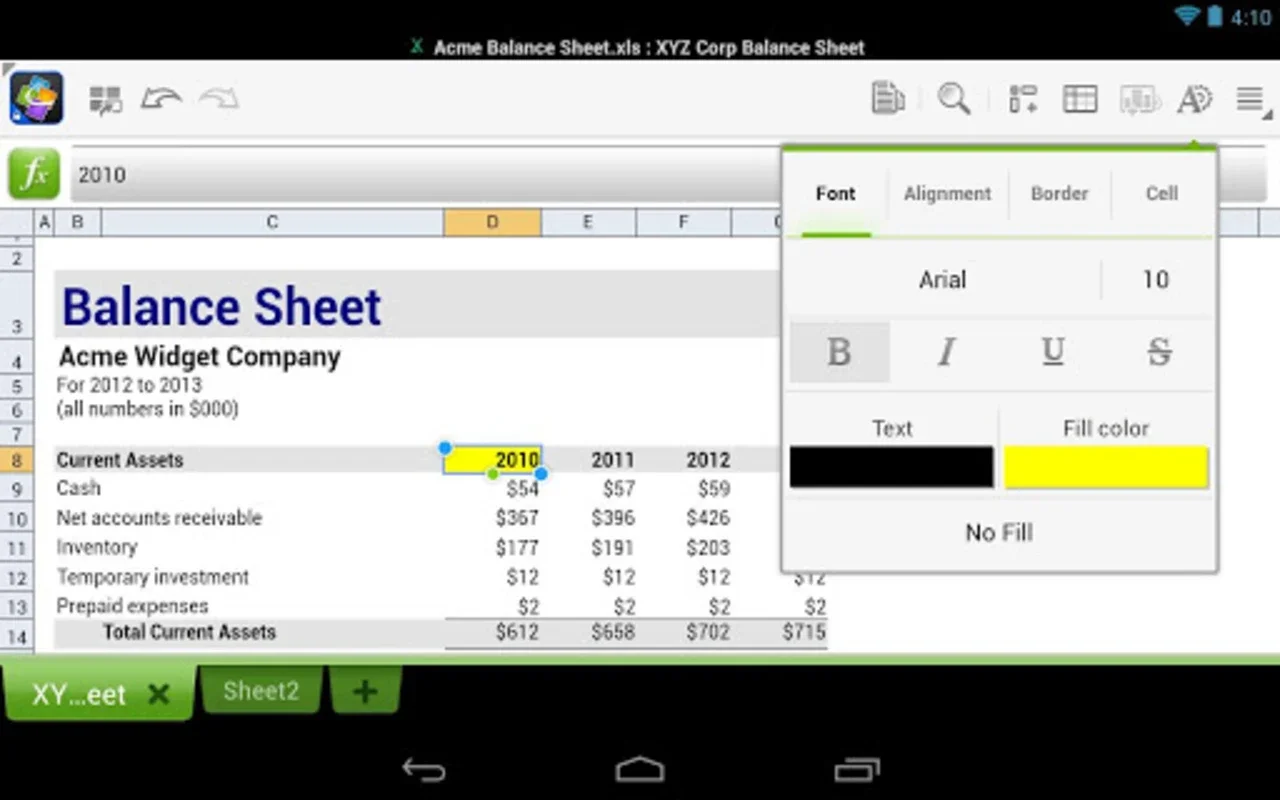 Quickoffice - Google Apps for Android - No Download Needed