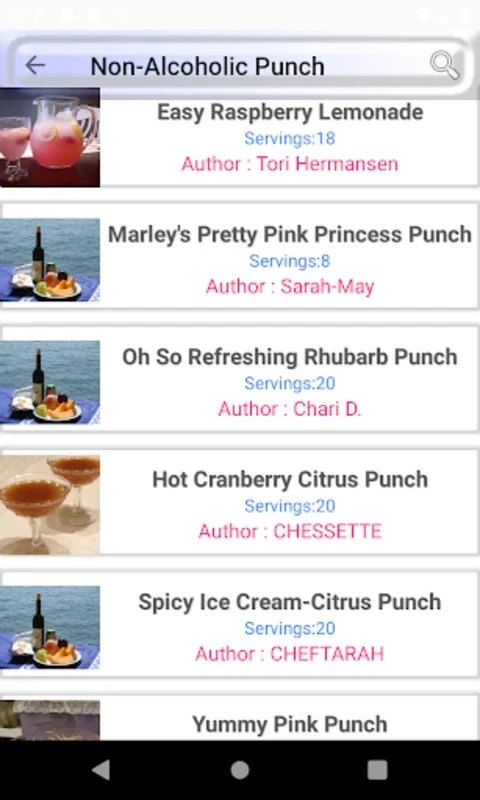 Punch Cuisine for Android - Create Delicious Fruit Juices Easily