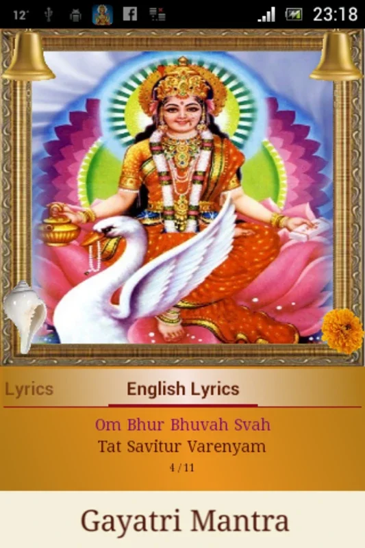 Gayatri Mantra for Android - Enhance Spiritual Growth