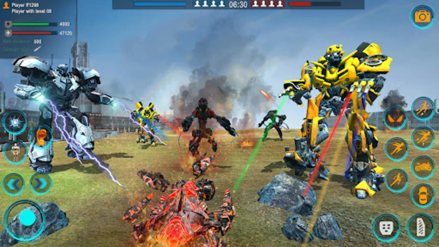 War Robots Car Transformation for Android: Strategic PvP Shooter