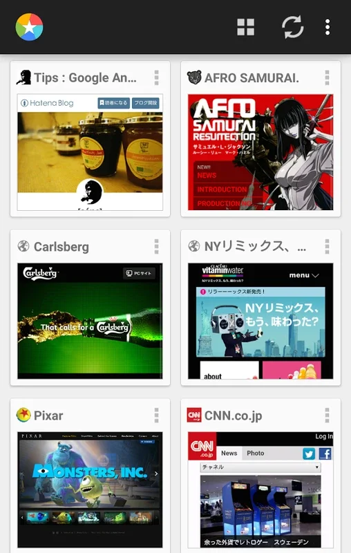 Thumbnail Bookmarks for Android: Organize Your Browsing