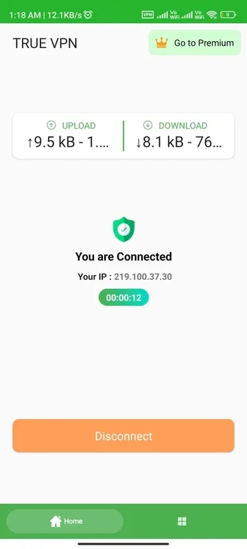 TRUE VPN for Android - Secure Private Browsing