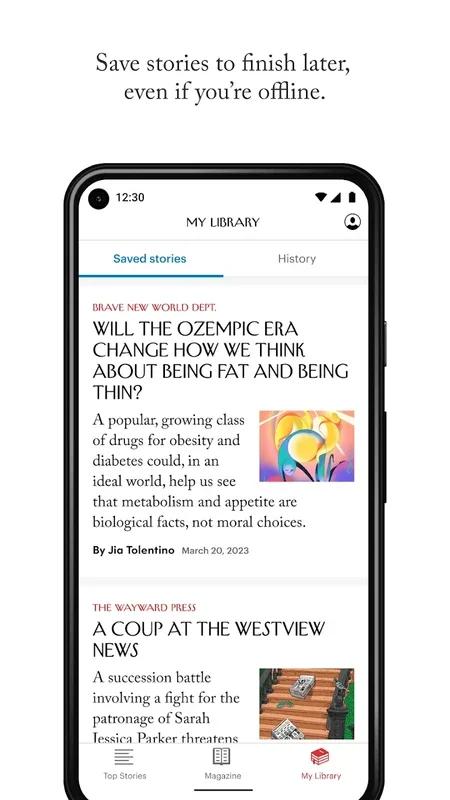 The New Yorker for Android - Unrivaled Journalism