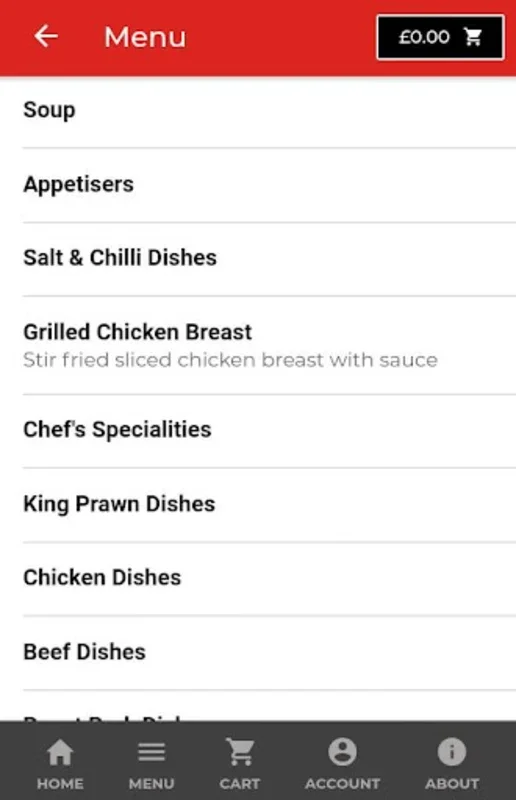 Canton Chinese Takeaway for Android - Delicious Food at Your Fingertips