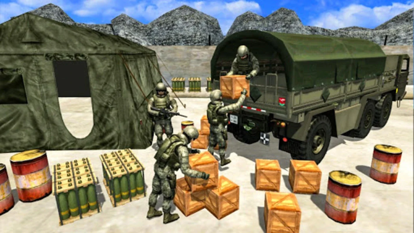 US Army Military Truck Driving for Android - Immersive Simulator