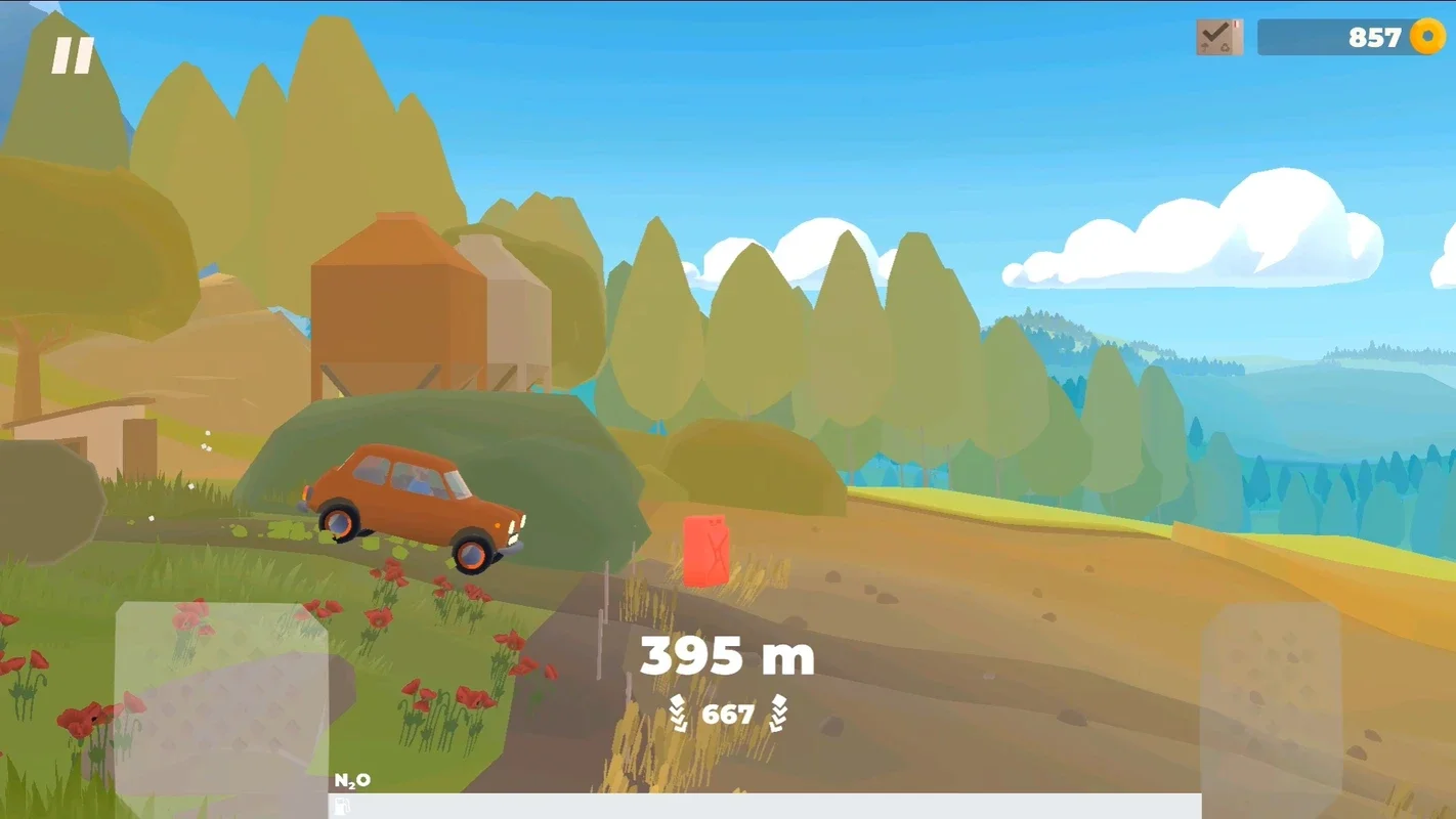 Hillside Drive for Android - A Fun 2D Driving Experience