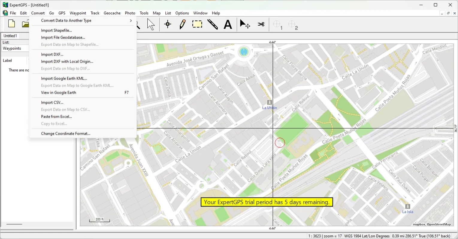 ExpertGPS for Windows - A Versatile GPS Tool